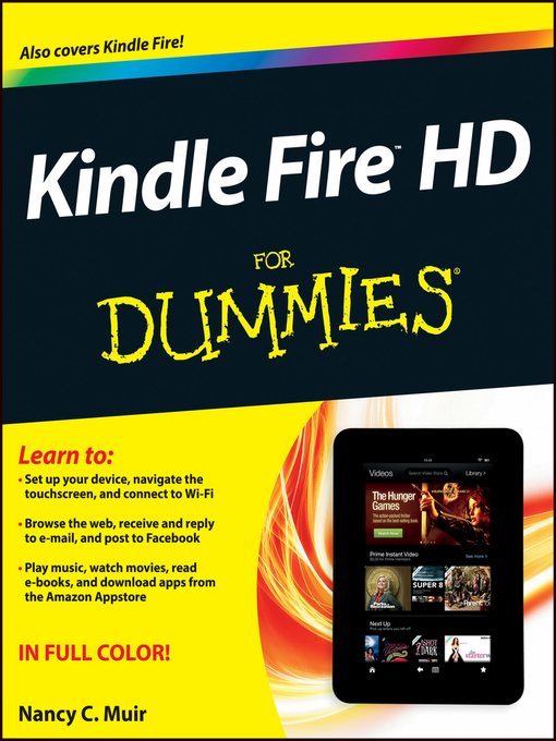 Title details for Kindle Fire HD For Dummies by Nancy C. Muir - Available